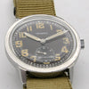 1940s Helbros Rare Military Style Wristwatch with Original Propaganda Box Helvetia Cal 82a