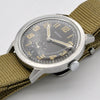 1940s Helbros Rare Military Style Wristwatch with Original Propaganda Box Helvetia Cal 82a