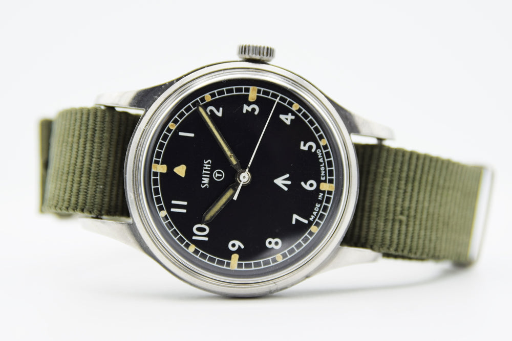 1970 Smiths W10 British Military Issue Wristwatch