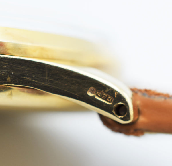 Rare Movado Calendoplan Model 13322 in 9ct Gold Dated 1953