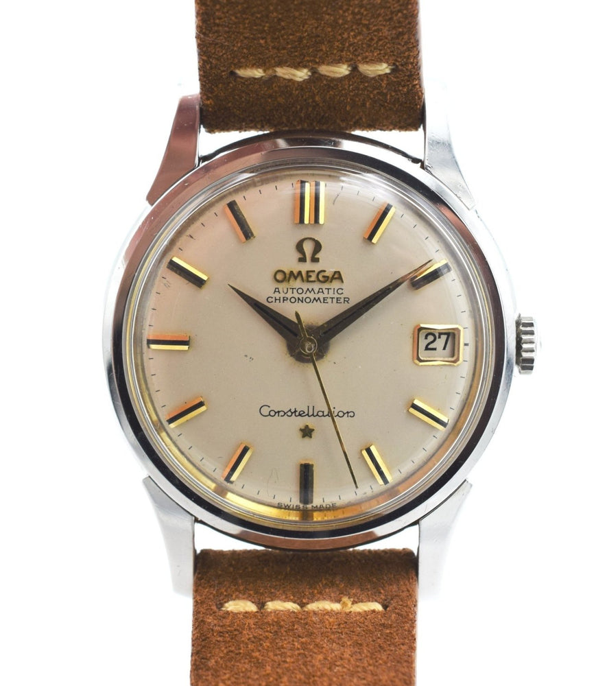 Omega Classic Constellation Chronometer Date 14393 in Stainless Steel 1960