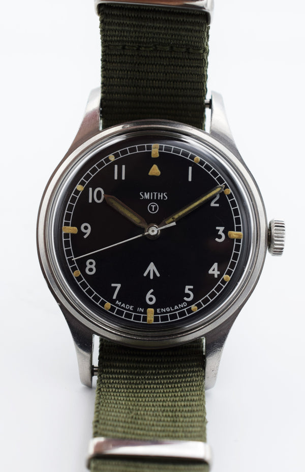 1970 Smiths W10 British Military Issue Wristwatch