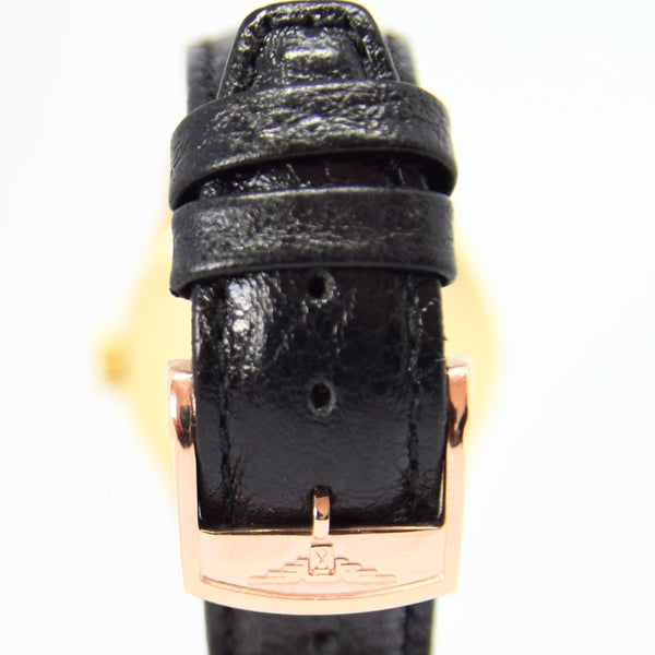 1964 Longines Solid 9ct Gold Dress Watch with Mixed Arrow and Arabic Numerals and Immaculate Dial Model 13322 Caliber 30L