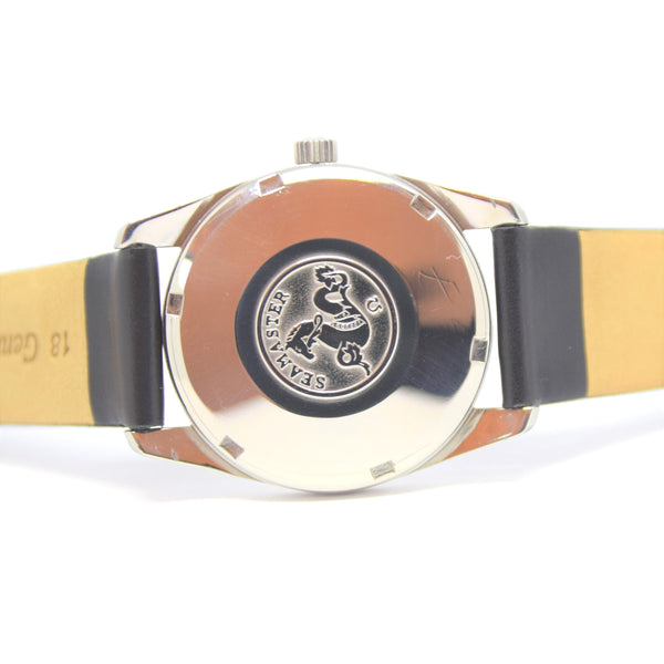 1959 Omega Seamaster Automatic Wristwatch Model 14760 Transitional Design with Alpha Hands Cal 552