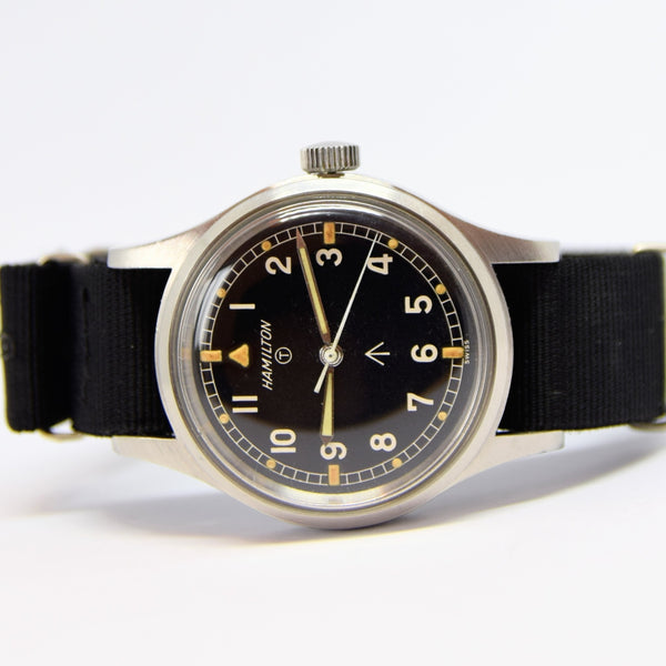 1967 Hamilton Rare & Unpolished Mk11 British Military Issue Wristwatch Model 6B Royal Air Force