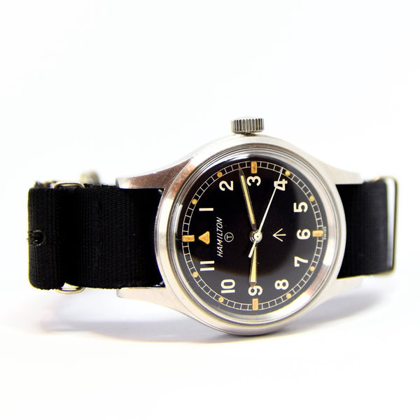 1967 Hamilton Rare & Unpolished Mk11 British Military Issue Wristwatch Model 6B Royal Air Force