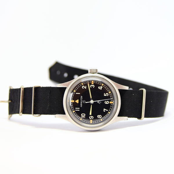 1967 Hamilton Rare & Unpolished Mk11 British Military Issue Wristwatch Model 6B Royal Air Force