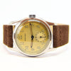 1940s Baume Manual Wind Wristwatch with Original Salmon Dial and Great Lume! UK Agent for Longines
