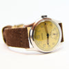 1940s Baume Manual Wind Wristwatch with Original Salmon Dial and Great Lume! UK Agent for Longines