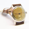1940s Baume Manual Wind Wristwatch with Original Salmon Dial and Great Lume! UK Agent for Longines