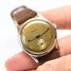 1940s Baume Manual Wind Wristwatch with Original Salmon Dial and Great Lume! UK Agent for Longines