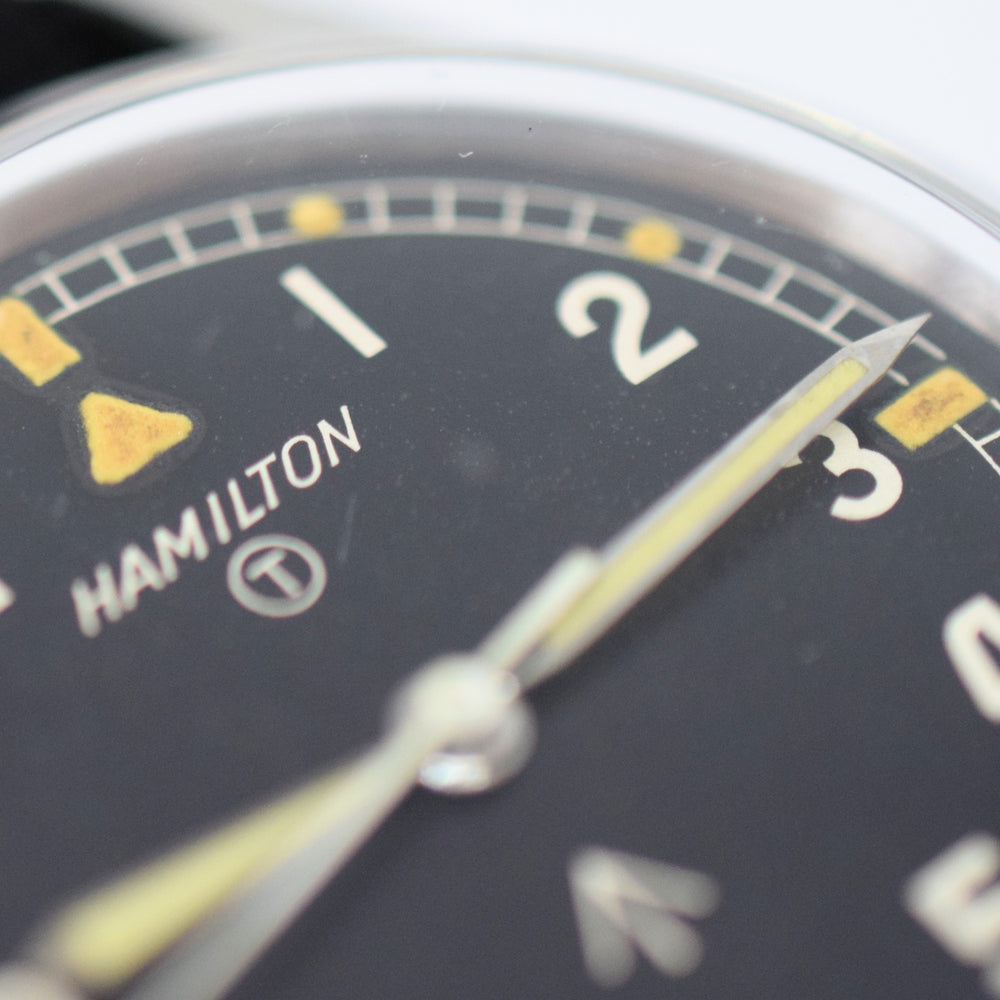1967 Hamilton Rare & Unpolished Mk11 British Military Issue Wristwatch Model 6B Royal Air Force