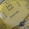1940s Baume Manual Wind Wristwatch with Original Salmon Dial and Great Lume! UK Agent for Longines