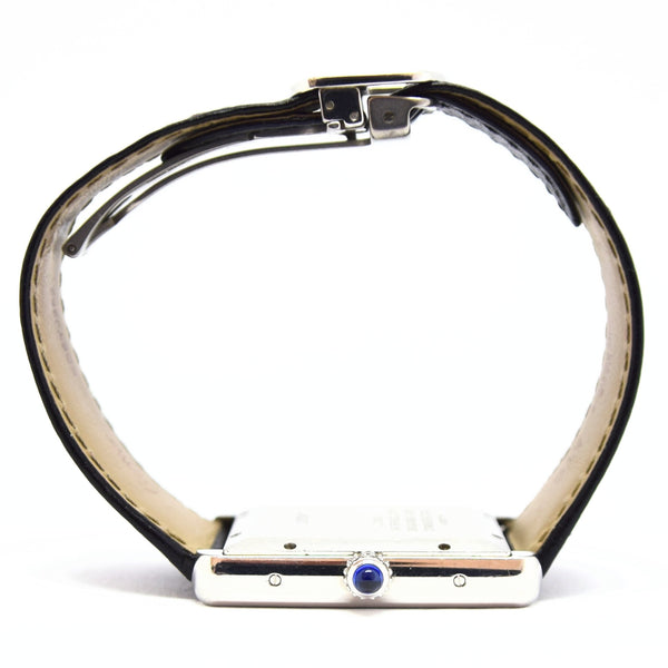 2018 XL Cartier Tank Solo Automatic with Date & Deployment Buckle with Box and Papers