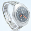 1969 Rare and Unusual Omega Seamaster Chronograph "Flat Jedi" Model 145.024 in Fine Condition with Box