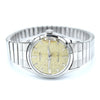 1957 Longines Silver Arrow Manual Wind in Stainless Steel on Rare Longines Fixoflex Bracelet Model 9100 & Archive Extract