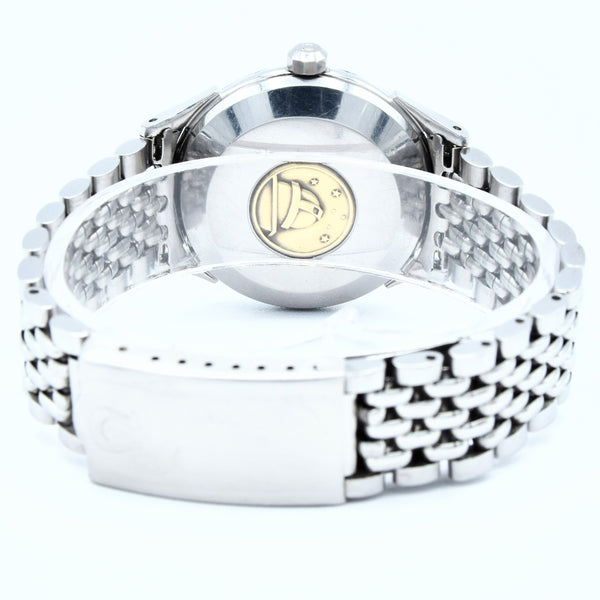 1954 Omega Classic Early Constellation Chronometer Model 2782 in Stainless Steel on Beads of Rice Bracelet + Original Box