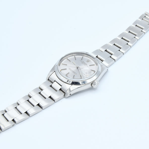 1977-78 Rolex Oyster Perpetual Date Model 1500 with Satin Silver