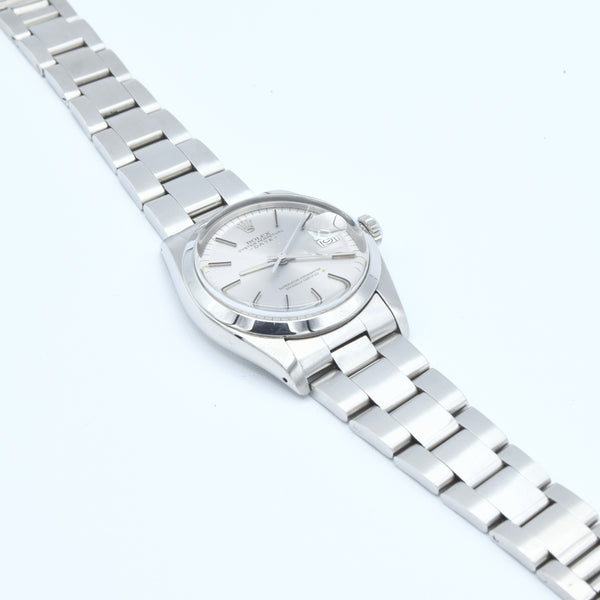1977-78 Rolex Oyster Perpetual Date Model 1500 with Satin Silver