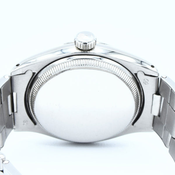 1953 Rolex Oyster Perpetual Model 6285 with Honeycomb/Waffle Dial Semi Bubble Back in Stainless Steel on Riveted Oyster Bracelet