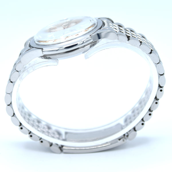 1959 Omega Constellation Date Chronometer Model 2943 in Stainless Steel on Beads of Rice Bracelet
