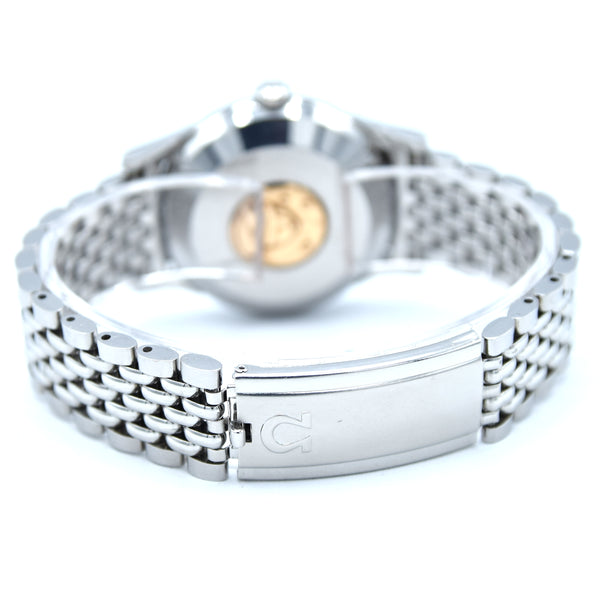 1959 Omega Constellation Date Chronometer Model 2943 in Stainless Steel on Beads of Rice Bracelet