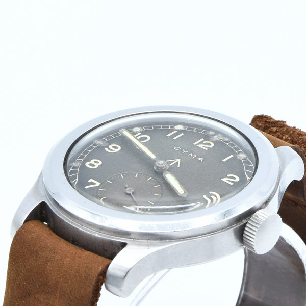 1940s Cyma Original British Military Issue Wristwatch WWW Army Watch WW2 One of the Dirty Dozen