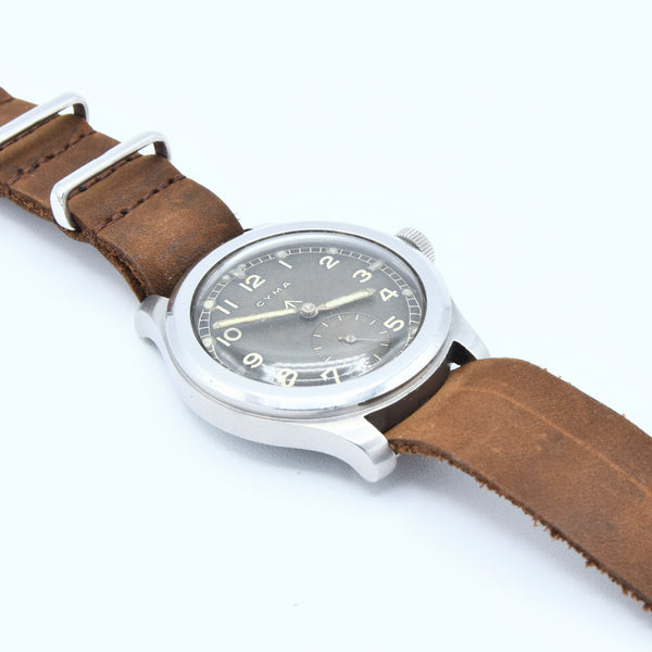 1940s Cyma Original British Military Issue Wristwatch WWW Army Watch WW2 One of the Dirty Dozen