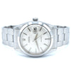 1963 Rolex Oyster Date Precision Classic Model 6694 with Stunning Silver Dial and Chrome Markers in Stainless Steel on Riveted Oyster Bracelet with Box