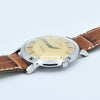 1958 Sleek Eterna-Matic Centenaire Automatic Wristwatch with Stunning Two Tone Original Champagne Dial