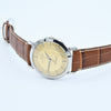 1958 Sleek Eterna-Matic Centenaire Automatic Wristwatch with Stunning Two Tone Original Champagne Dial