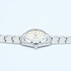 1963 Rolex Oyster Date Precision Model 6694 with Satin Silver Dial and Arrow Markers in Stainless Steel on Oyster Bracelet