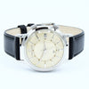 1968 Jaeger LeCoultre Jumbo Memovox Alarm Date Wristwatch Model 855 in Stainless Steel Caliber 825