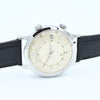 1968 Jaeger LeCoultre Jumbo Memovox Alarm Date Wristwatch Model 855 in Stainless Steel Caliber 825