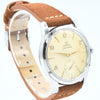1956 Omega Seamaster Manual Wind with Sub Seconds and Mixed Arabic Figures Model 2937 in Stainless Steel