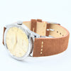 1956 Omega Seamaster Manual Wind with Sub Seconds and Mixed Arabic Figures Model 2937 in Stainless Steel