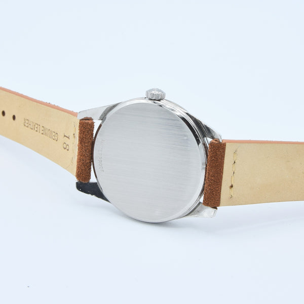 1956 Omega Seamaster Manual Wind with Sub Seconds and Mixed Arabic Figures Model 2937 in Stainless Steel