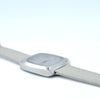 1973 Large Square Omega Seamaster Automatic Date Model 166.0138 in Stainless Steel