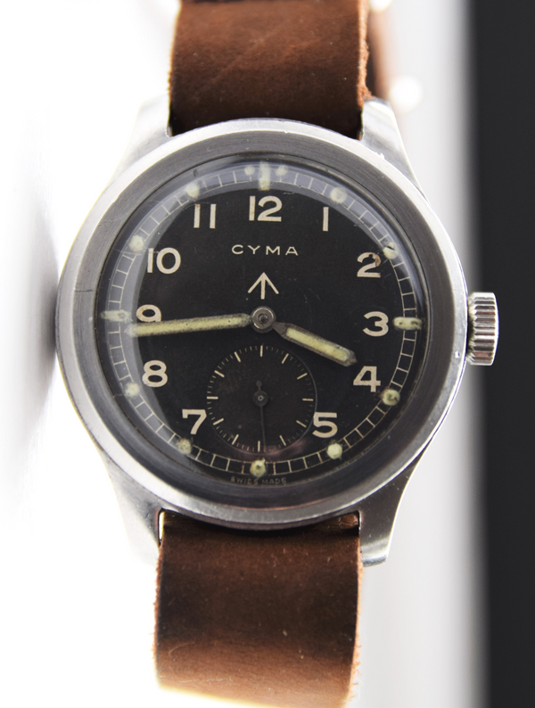 1940s Cyma British Military Issue Wristwatch WWW Army Watch WW2 Dirty Dozen