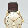 Omega Manual Wind Dress Watch with Arabic Numerals and Sub Seconds in 9ct Gold 1947