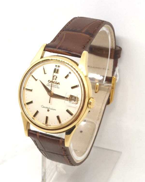 Omega Constellation Automatic Chronometer with Date 172050 in 18ct Gold Model 1961