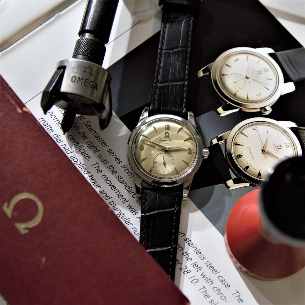 1952 Omega Seamaster Bumper Automatic with Original Dial Model 2576 in Stainless Steel