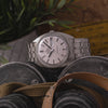 1968 Omega Constellation "C Case" Automatic Chronometer Rare Day / Date Model 168.019 with Linen Dial and Bracelet