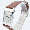 Omega Deco Style Tank Wristwatch Caliber 20F in Stainless Steel Case with Sunrise Dial Circa 1934