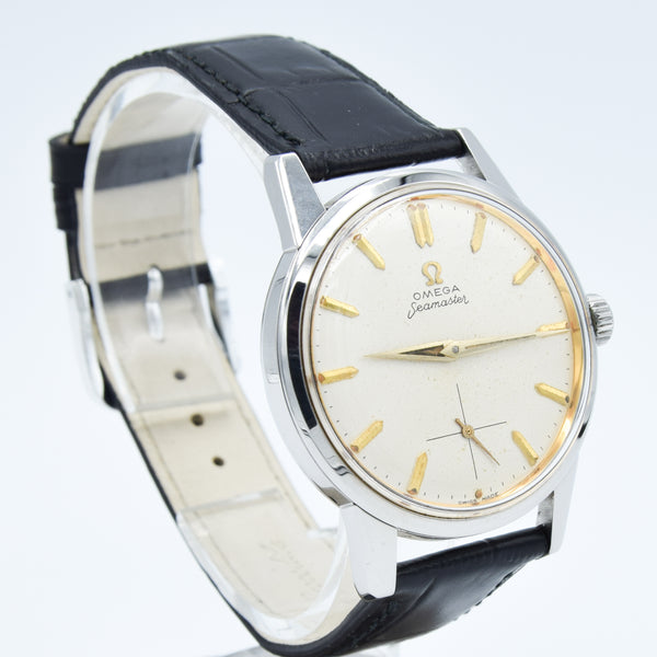 1961 Classic Omega Seamaster All Original Manual Wind with Sub Seconds Model 14389 in Stainless Steel