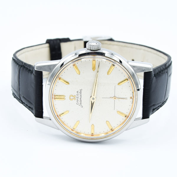 1961 Classic Omega Seamaster All Original Manual Wind with Sub Seconds Model 14389 in Stainless Steel