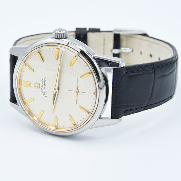 1961 Classic Omega Seamaster All Original Manual Wind with Sub Seconds Model 14389 in Stainless Steel