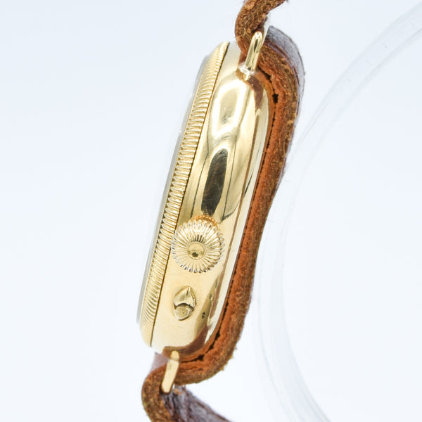 1926 International Watch Company (IWC) Rare Trench Style Borgel Officers Watch in 18ct Gold