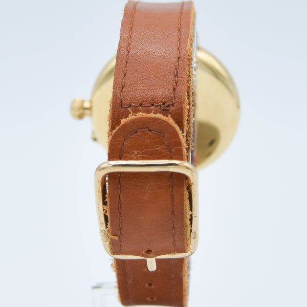 1926 International Watch Company (IWC) Rare Trench Style Borgel Officers Watch in 18ct Gold