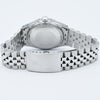 1979 Stunning Rolex Steel Oyster Perpetual Datejust Engine Turned Bezel & Black Dial Model 16030 with Box, Book & History